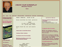 Tablet Screenshot of createyourscreenplay.com